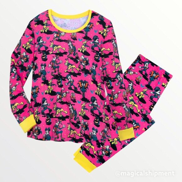 Disney Other - Disney Parks - Mickey Mouse and Friends Halloween Sleepwear Set for Women